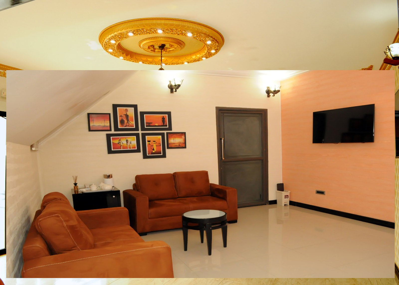 Fully furnished Rooms with an exotic aura...